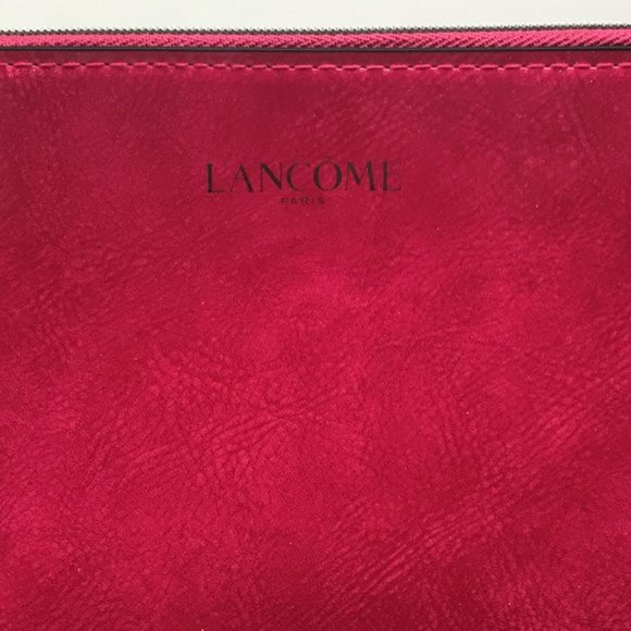 🍀 Lancôme 🍀 Big Pink Makeup Cosmetic Travel Toiletry Case Bag NEW 🍀 - Picture 5 of 7